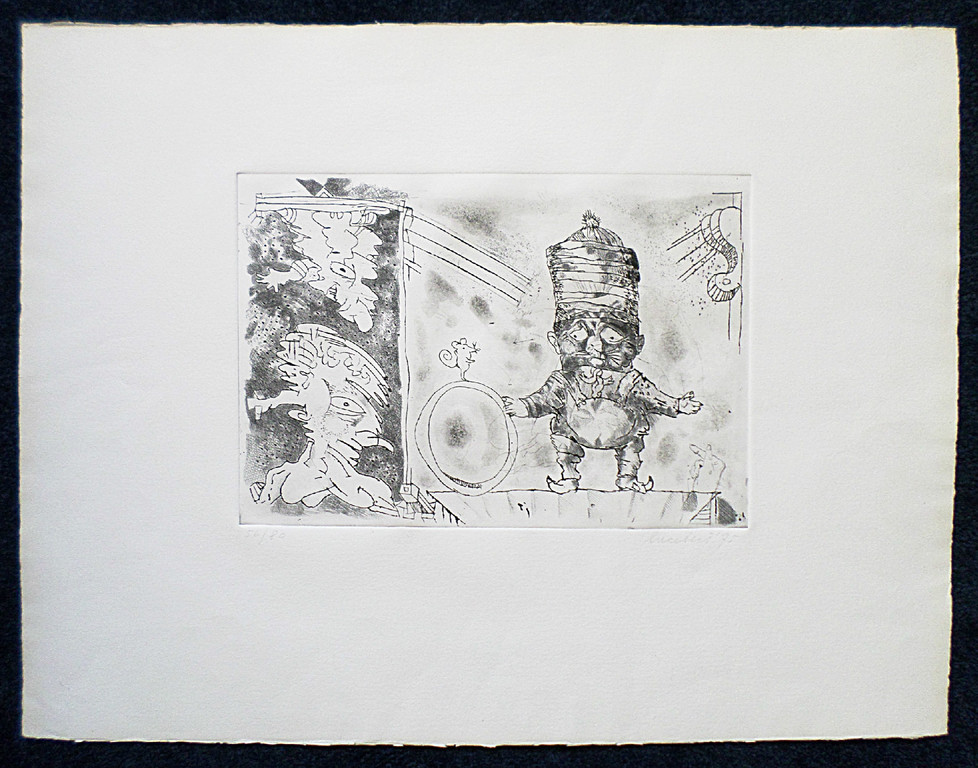 Lucebert - Circus, ets kopen? Bied vanaf 175!