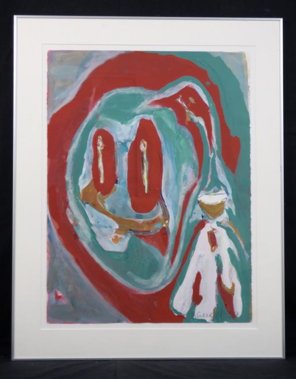 Mirjam Burer: Acryl op papier, Z.T. - Ingelijst kopen? Bied vanaf 1!