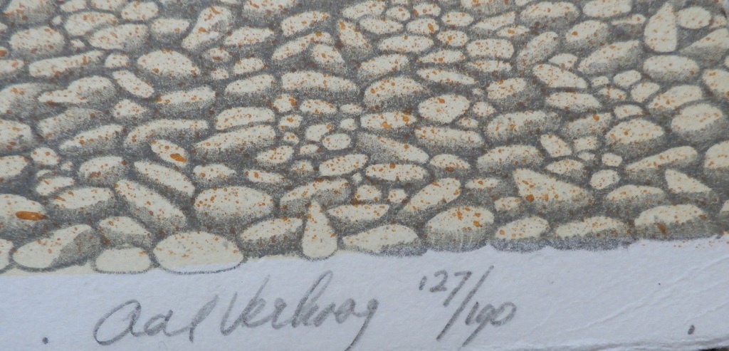 Aat verhoog - litho: Strand II kopen? Bied vanaf 1!