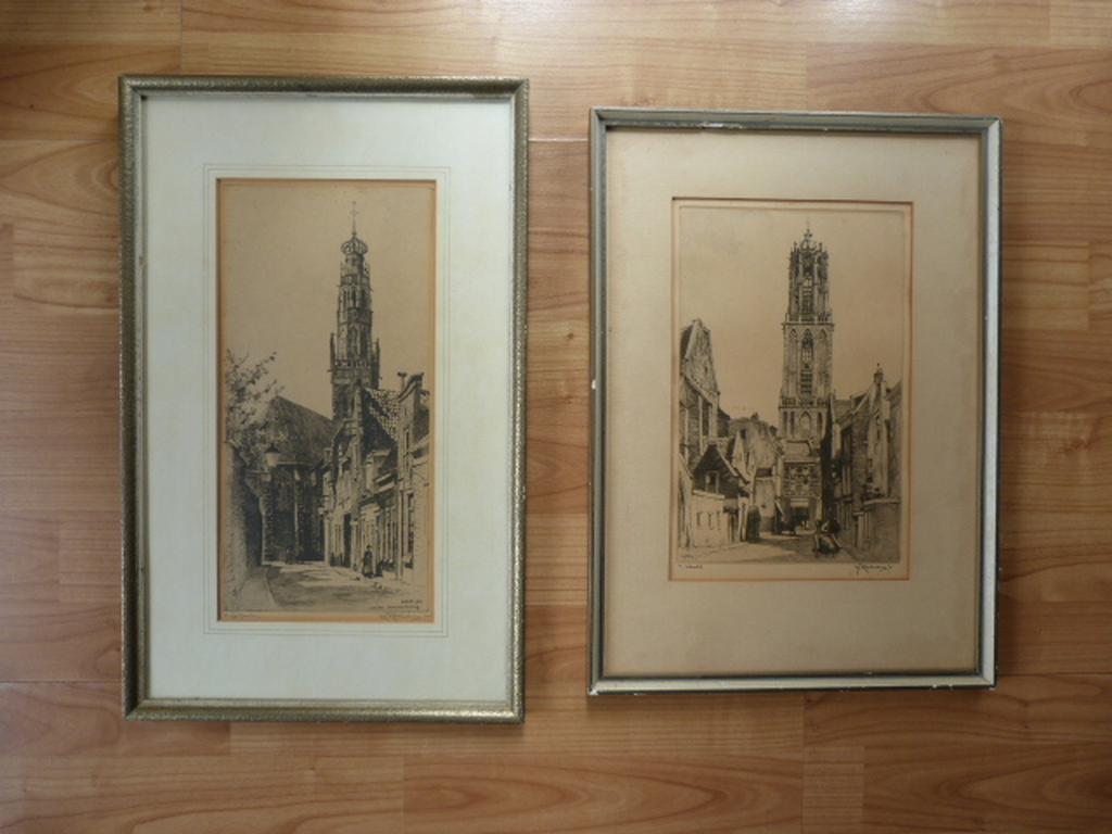 H.E. Roodenburg - Haarlem - Bakenesserkerktoren en Utrecht - Buurkerkhof kopen? Bied vanaf 1!