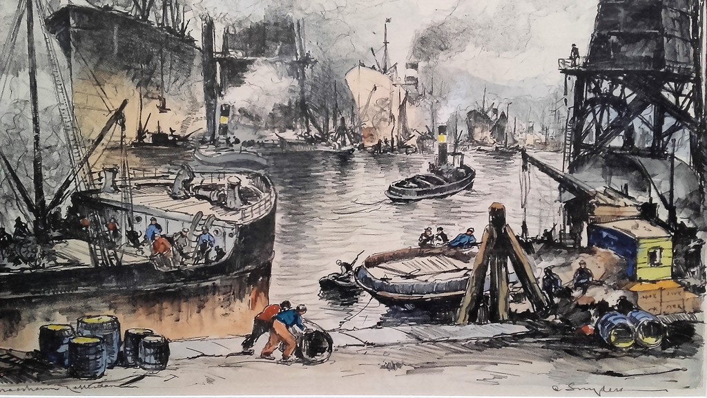 Christiaan Snijders - Maashaven, Rotterdam verkocht voor € 75!