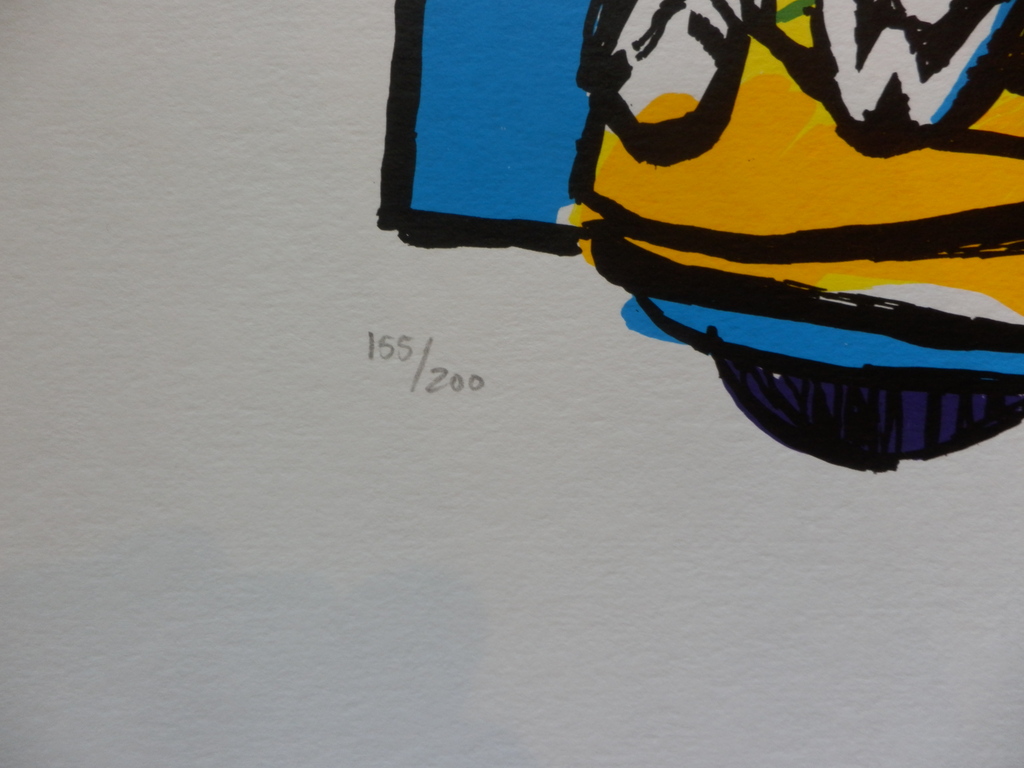 HERMAN BROOD, Gelimiteerde en HANDGESIGNEERDE Zeefdruk  BEETLE kopen? Bied vanaf 1!