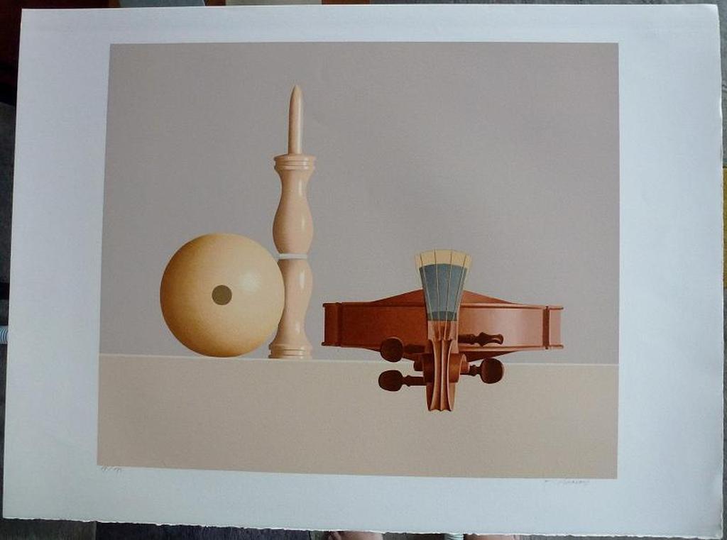 Frédéric Vidalens , litho, Violine kopen? Bied vanaf 1!