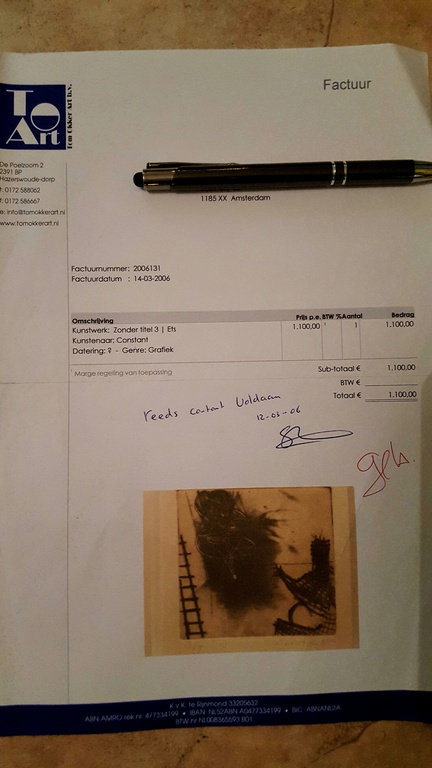 Constant, ets, zonder titel kopen? Bied vanaf 595!