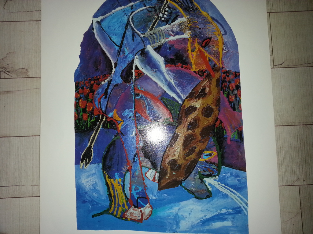 Albert Niemeyer (1951) - Zeefdruk 39/200, gesigneerd en gedateerd '89 kopen? Bied vanaf 45!