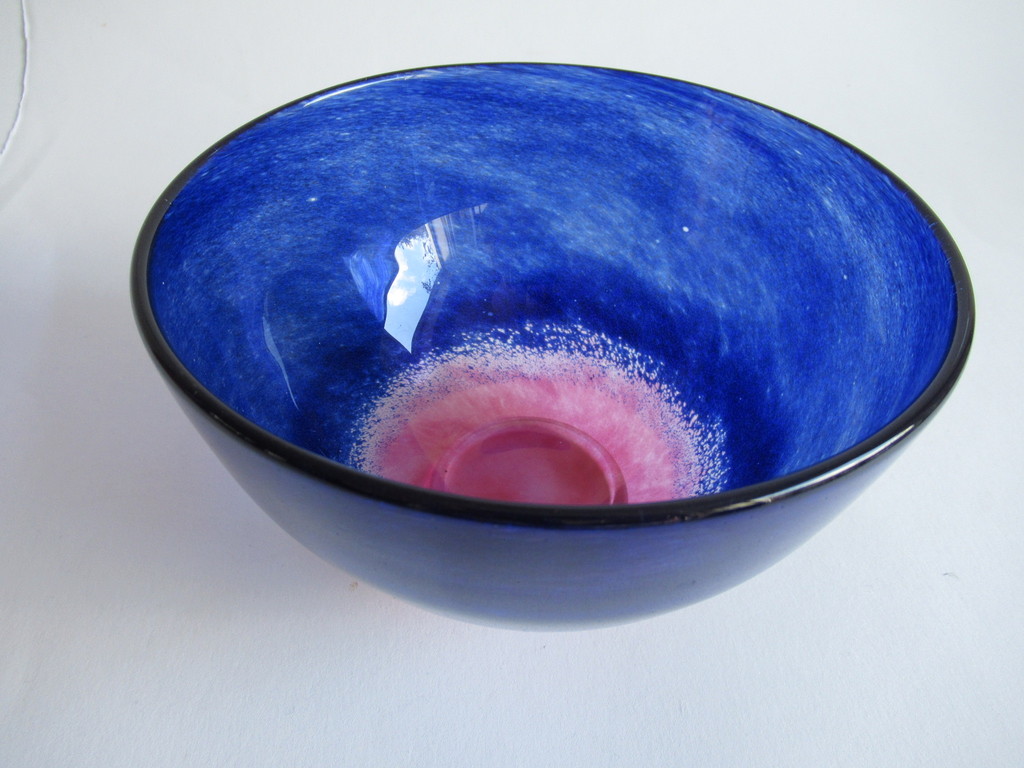 Annette Krahner handgemaakte glazen schaal kopen? Bied vanaf 1!