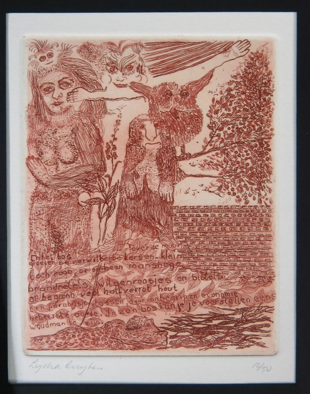 Lydia Luyten: Zes Etsen, aquatint, Kroniek kopen? Bied vanaf 40!