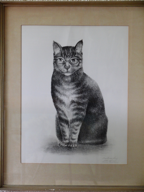 Riek Wesseling, lithografie, Bas kopen? Bied vanaf 175!