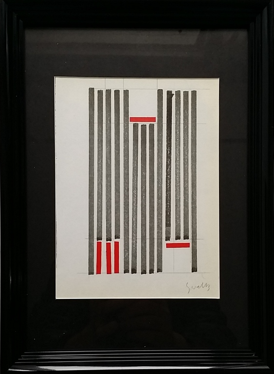 Siep van den BERG - collage op papier - gesigneerd verkocht voor € 85!