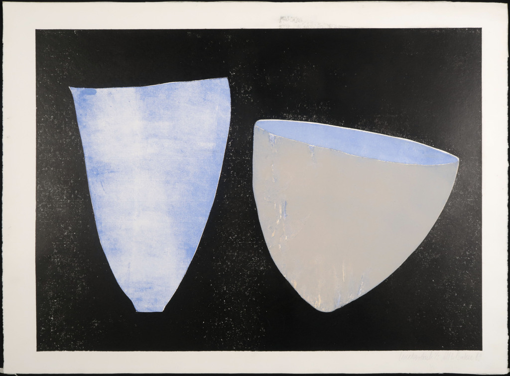 Annemarie van Balen: Kartondruk, twee schalen uit zwart B kopen? Bied vanaf 1!