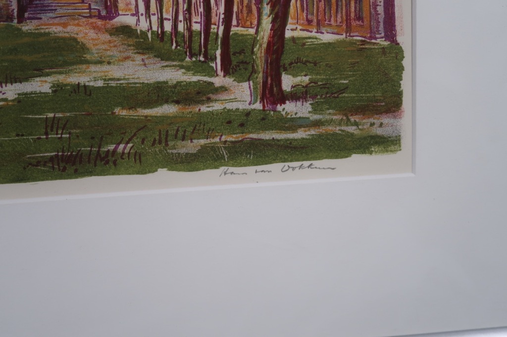 Hans van Dokkum: Litho, Z.T. - Ingelijst kopen? Bied vanaf 1!