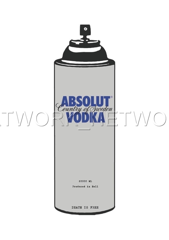 DEATH NYC - "Vodka Spray"- n° A/P - Signed with COA (Edition Artist Proof) kopen? Bied vanaf 15!