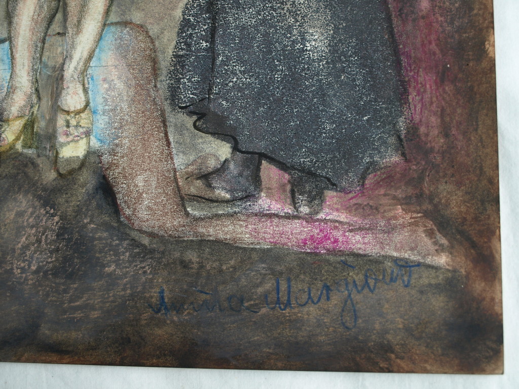 Anina Margiono – Pastel – Verboden liefde – Gesigneerd  kopen? Bied vanaf 35!