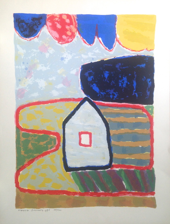 Harry Gerritz. Zeefdruk. Zonder titel. kopen? Bied vanaf 1!