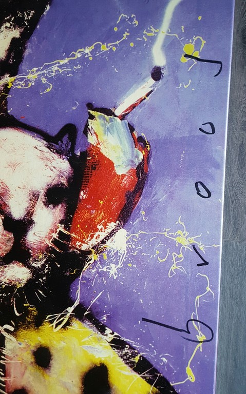 Herman Brood: gesigneerde giclée, Cheetah kopen? Bied vanaf 550!