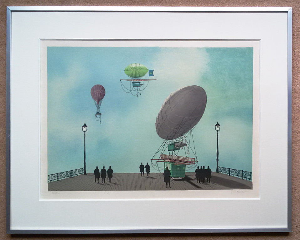 Gaston Bogaert - L’air, litho (ingelijst) kopen? Bied vanaf 75!
