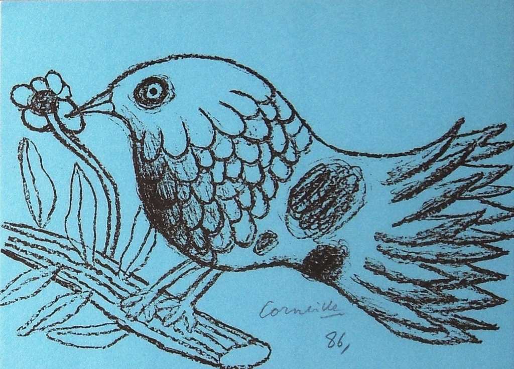 Corneille : Vogel in blauw kopen? Bied vanaf 1!