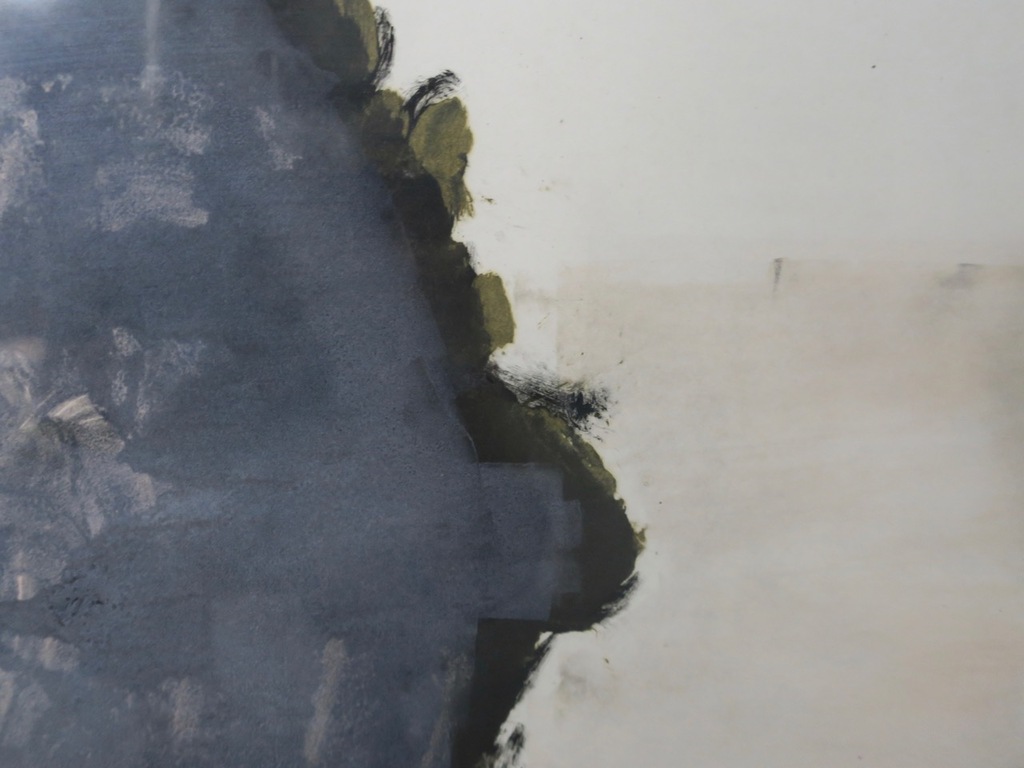 Manuel Kurpershoek: Monotype, Schaduw - Ingelijst kopen? Bied vanaf 40!