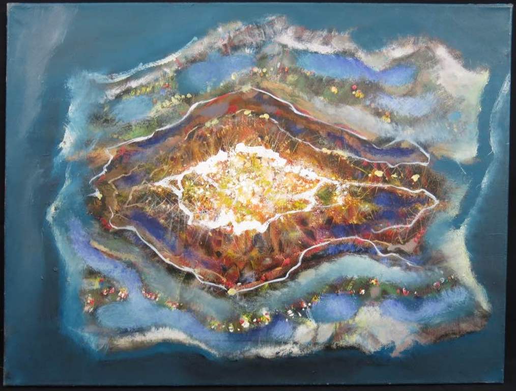 Lambertus de Jong: Olieverf op doek, Zonder titel verkocht voor € 70!