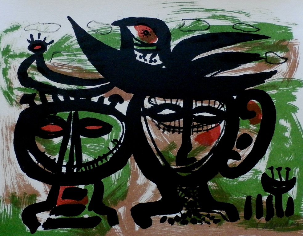 Anton Rooskens - litho 8 - 1967 verkocht voor € 295!