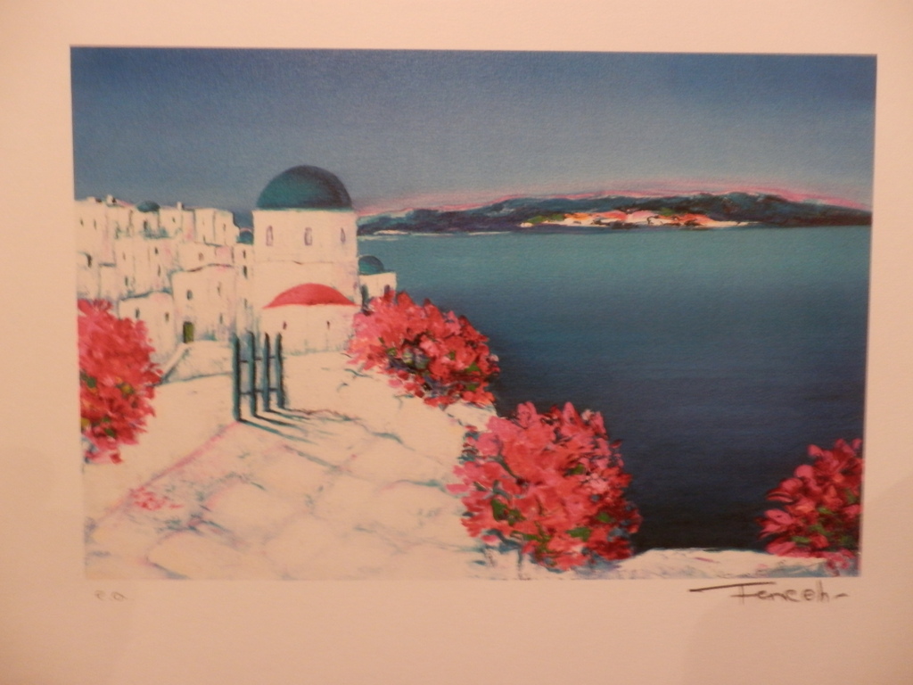 SERGE FENECH  Zeefdruk   KRETA kopen? Bied vanaf 1!