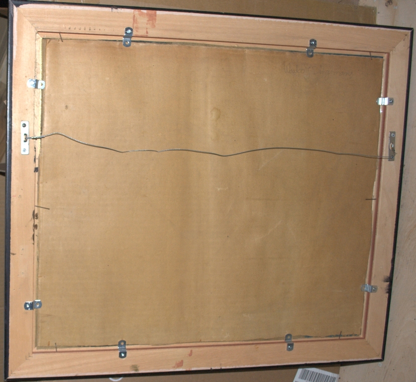 Paard in de wei -- zeer grote pastel op karton, gesigneerd en ingelijst. kopen? Bied vanaf 89!