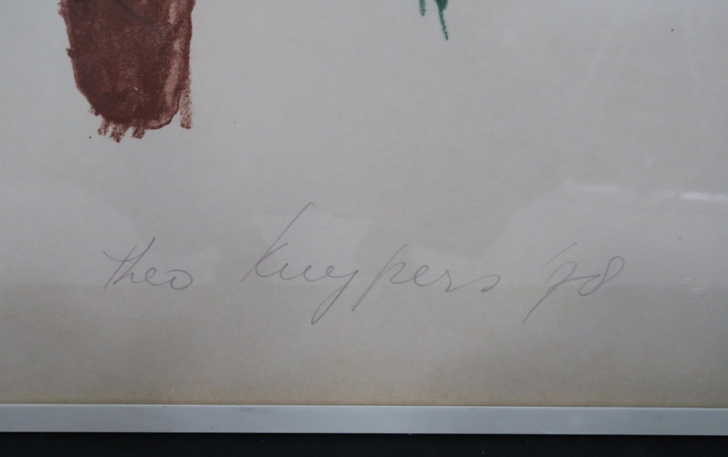 Theo Kuijpers: Litho, Tantra - Ingelijst (Groot) kopen? Bied vanaf 1!