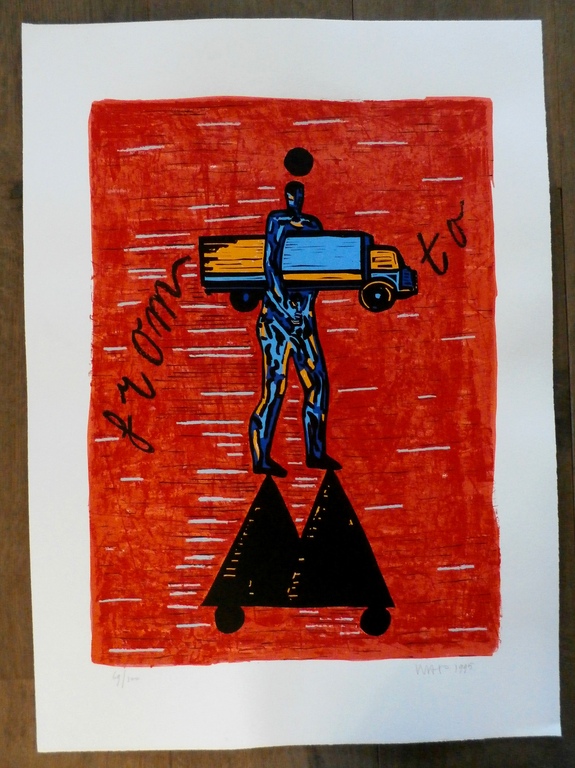 Hans Wap - litho: From to - 1995 kopen? Bied vanaf 45!