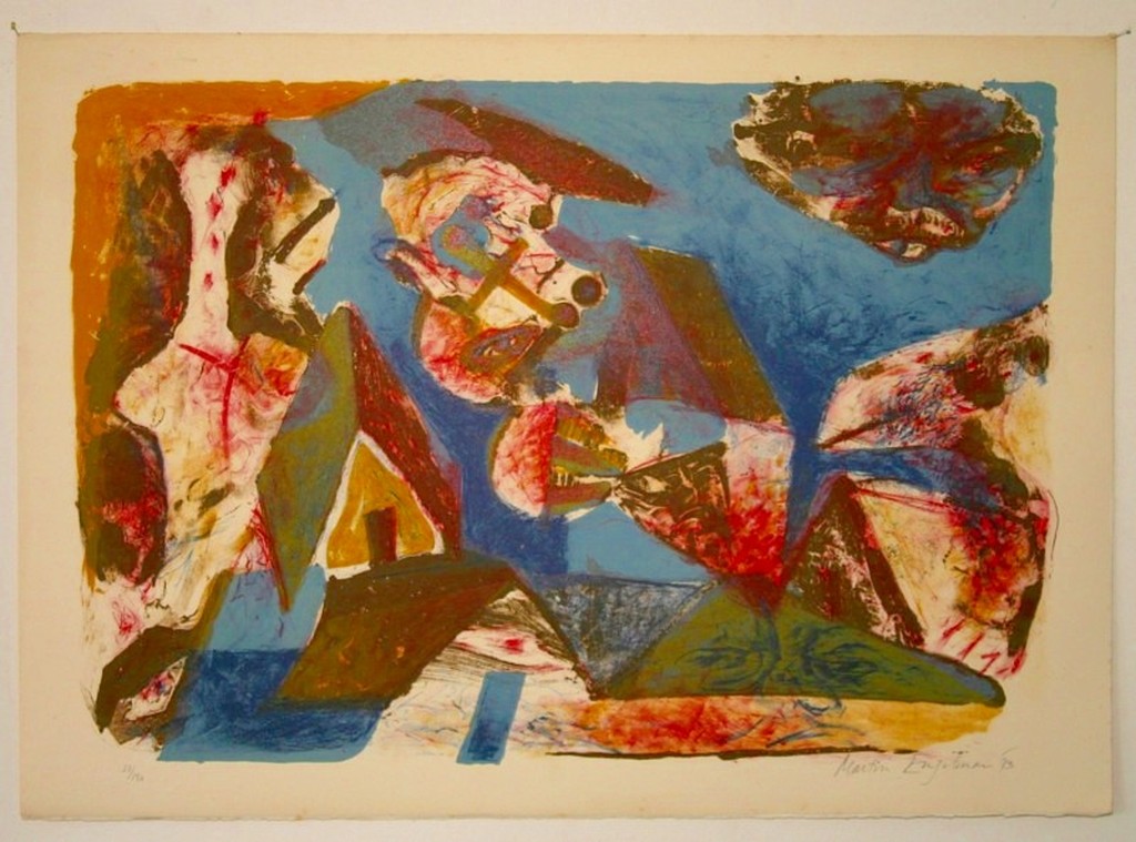 Martin Engelman litho 27/190 1973 kopen? Bied vanaf 30!
