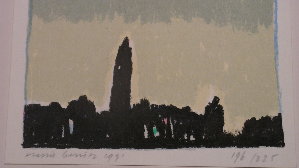 Harrie Gerritz - gesigneerde zeefdruk - 1991 kopen? Bied vanaf 1!