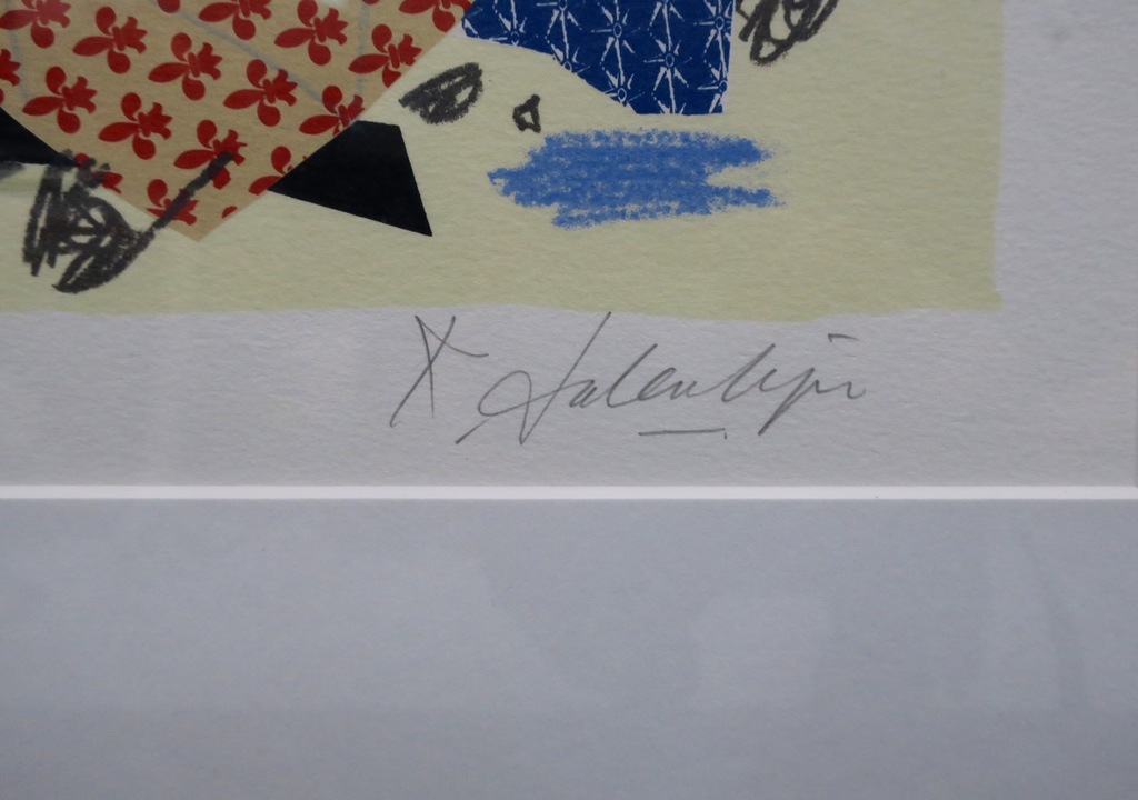 Kees Salentijn: Zeefdruk, Serie Pan Comedo - Ingelijst kopen? Bied vanaf 35!