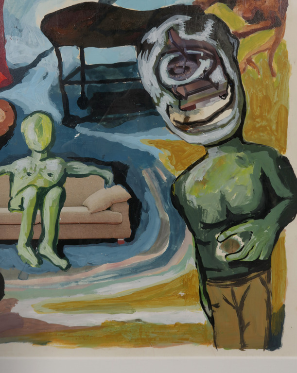 Coen Meulendijks: Gemengde techniek, Z.T. - Ingelijst kopen? Bied vanaf 50!