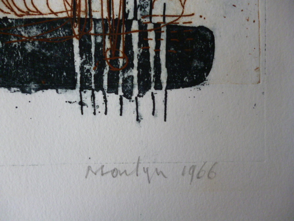 Jan Montyn - kleurenets - Abstract kopen? Bied vanaf 140!
