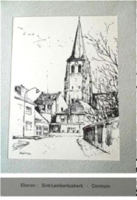 Joop Mijsbergen Rietpen tekeningen - Ekeren- België kopen? Bied vanaf 1!