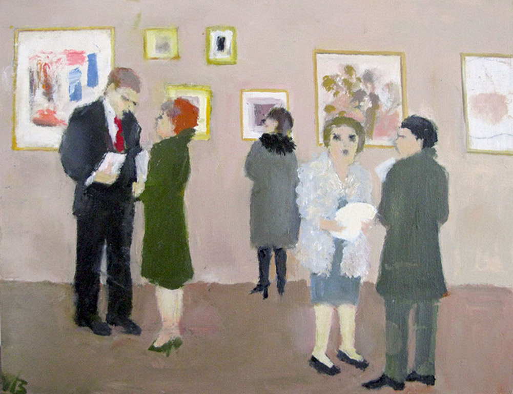 Willy Belinfante - EXPOSITIE - olieverf op paneel kopen? Bied vanaf 1!
