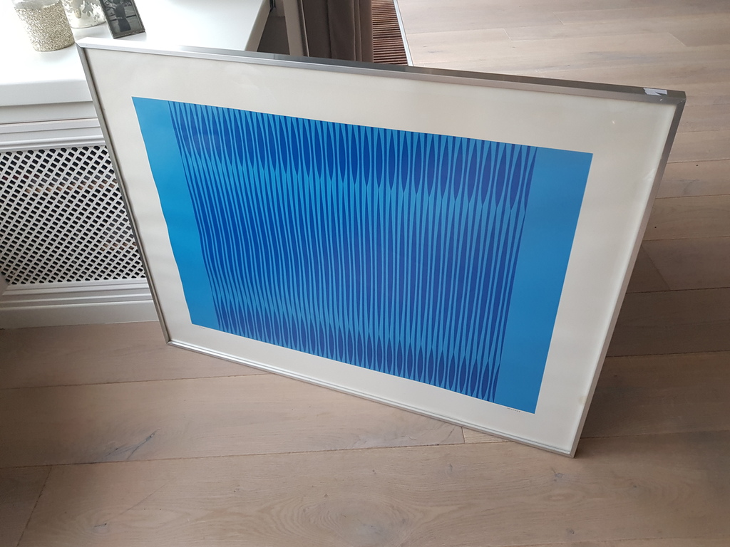 Dordevic Miodrag - Dordevic Miodrag (1936) - zeefdruk 35/100, gesigneerd (ingelijst) kopen? Bied vanaf 1!