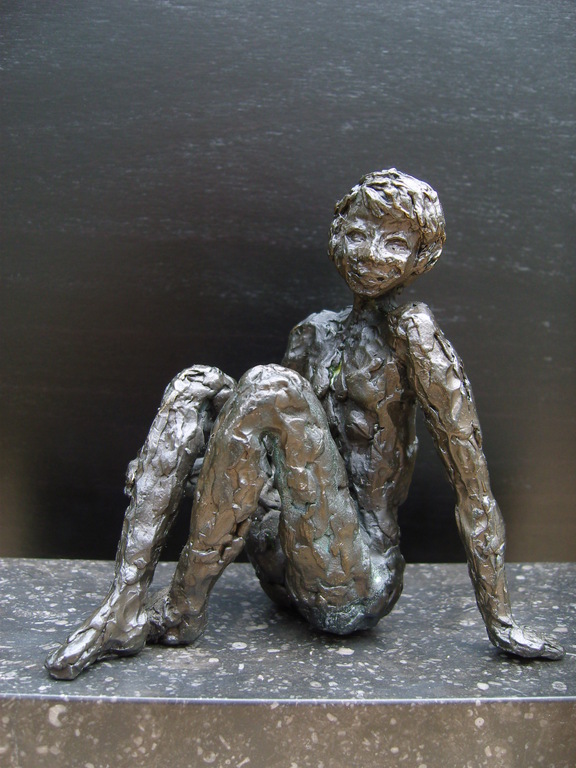 Twee schitterende bronzen beeldjes (gesigneerd) kopen? Bied vanaf 125!