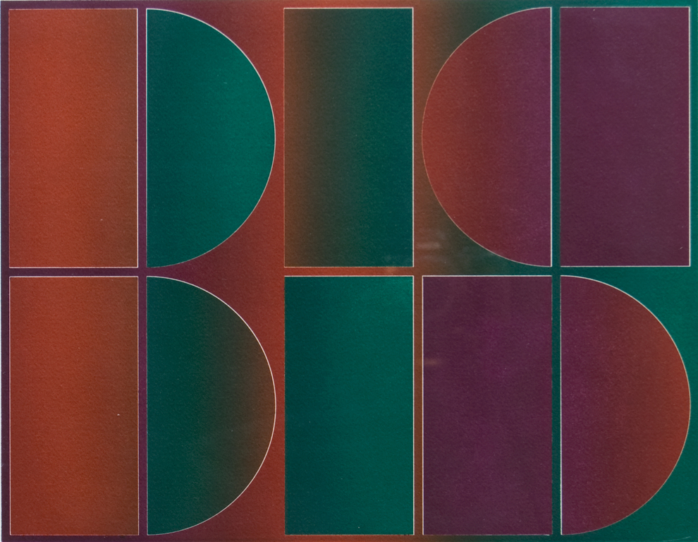 ingelijste zeefdruk Carel Blotkamp 'Bis b' kopen? Bied vanaf 35!