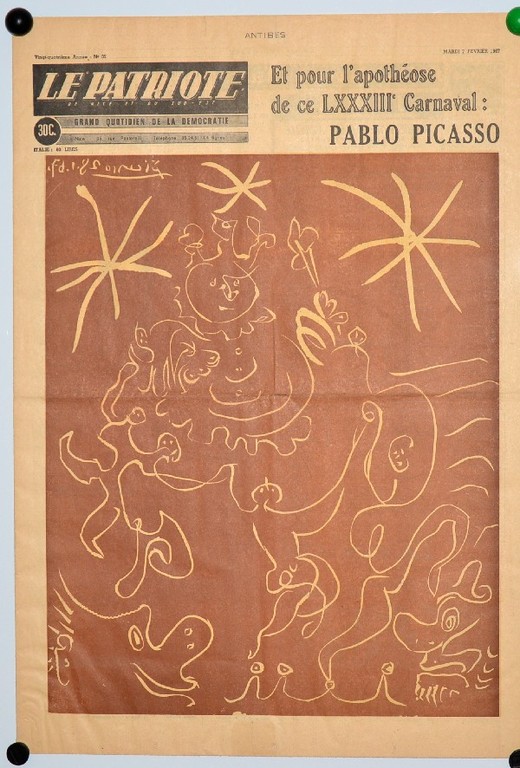 Picasso: Litho. Le Patriote (Communistisch Nieuwsblad) kopen? Bied vanaf 200!