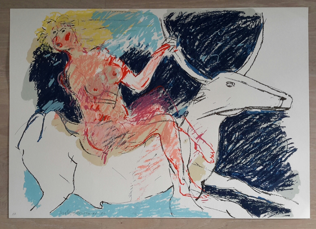 Robert Terwindt, zeefdruk verkocht voor € 65!