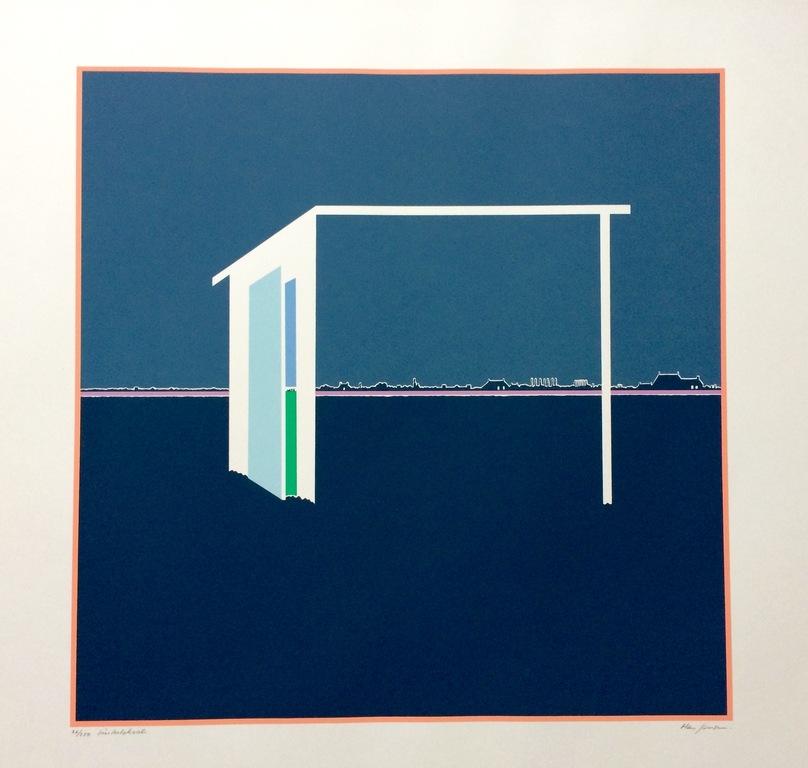 Han Jansen: Zeefdruk, Winterlokaal kopen? Bied vanaf 1!