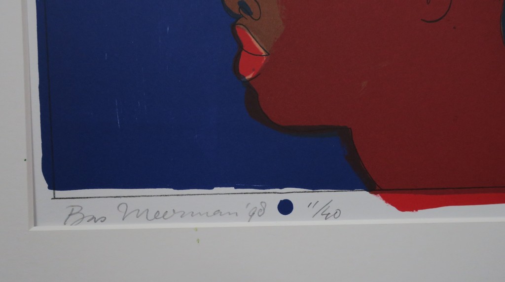 Bas Meerman: Litho, Man en-profil kopen? Bied vanaf 70!