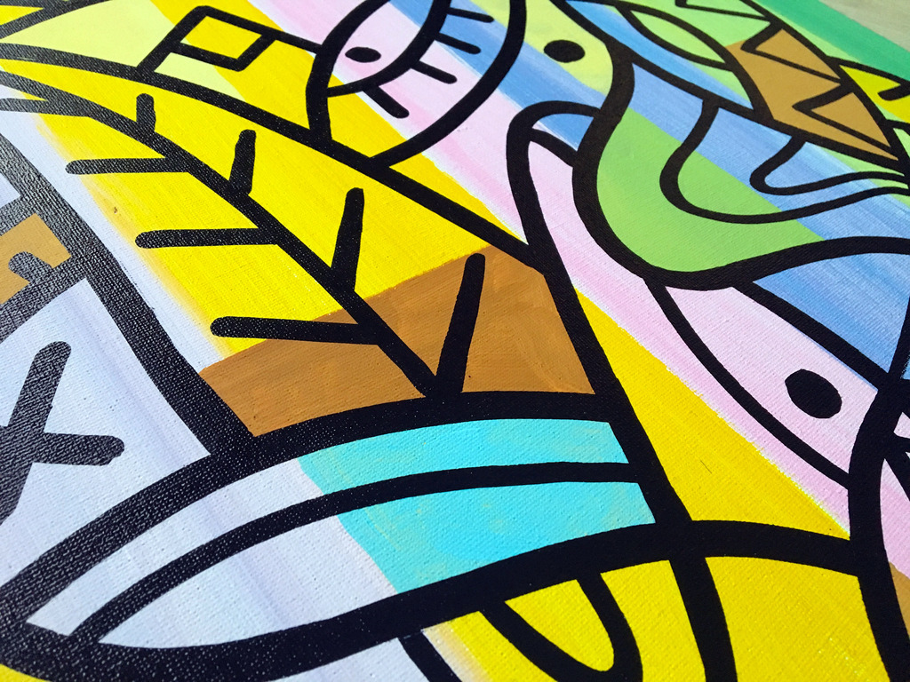 ottograph painting - one kopen? Bied vanaf 75!