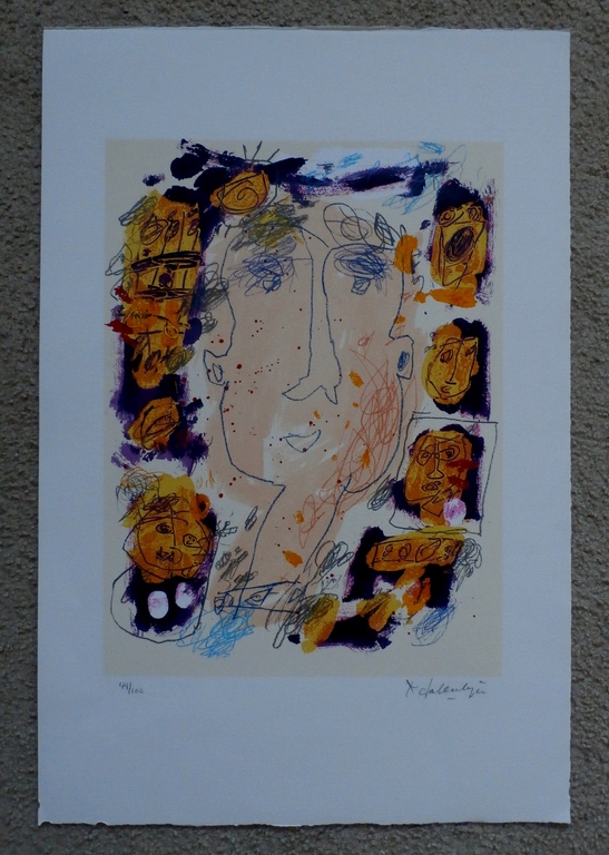 Kees Salentijn - litho - handgesigneerd  kopen? Bied vanaf 55!