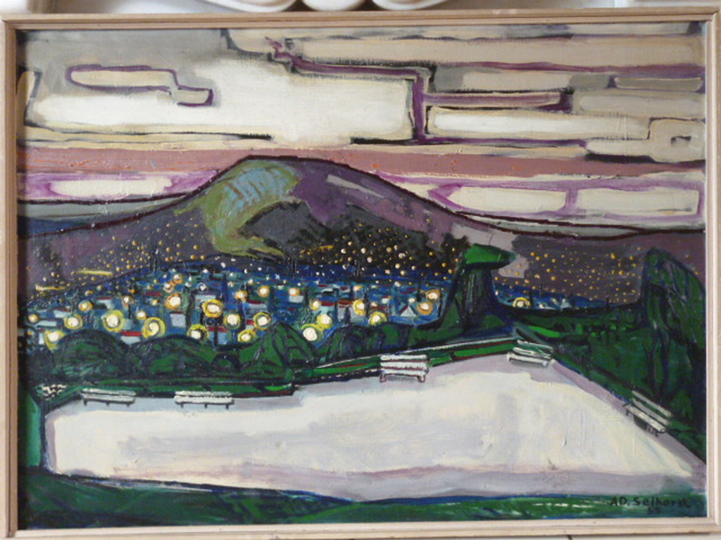 Ad Selhorst - olieverf - Bergen aan Zee kopen? Bied vanaf 395!