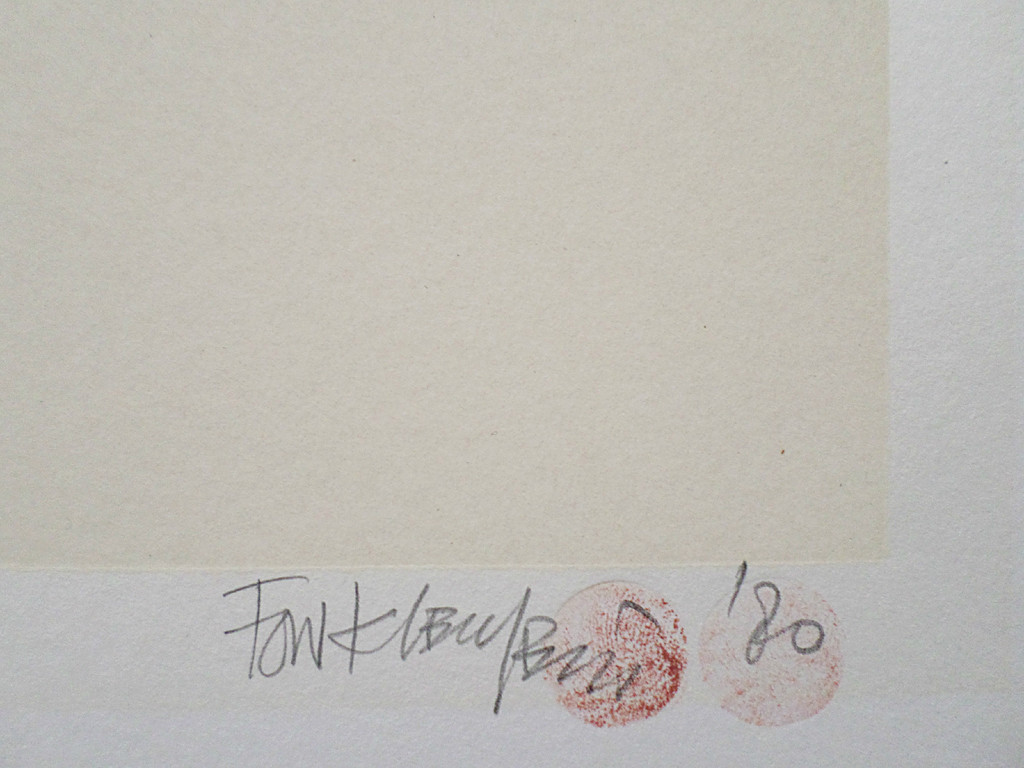 Fon Klement - Rouge enferme, hoogdruk boardsnede kopen? Bied vanaf 195!