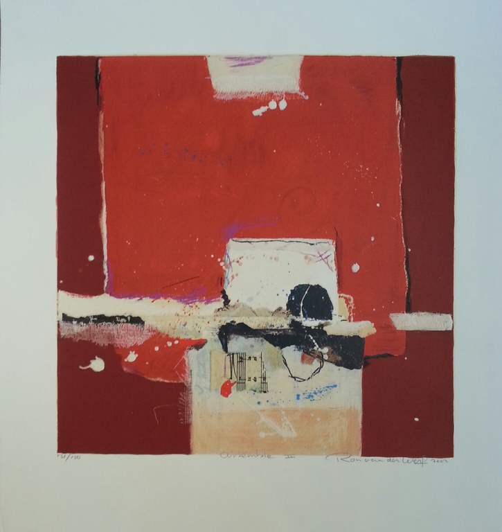 Ron van der Werf, zeefdruk, titel  kopen? Bied vanaf 25!