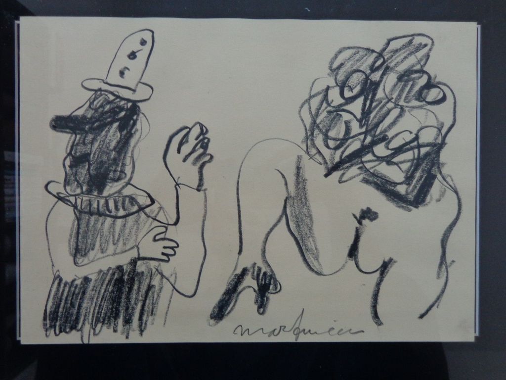 Anton Martineau - ANTON MARTINEAU / NAAKTE VROUW / ORIGINEEL WERK / 31x41cm KADER SIG kopen? Bied vanaf 50!