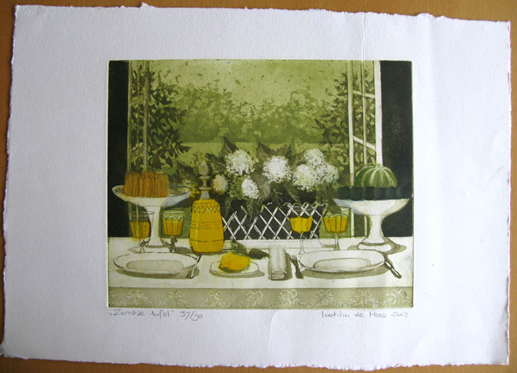 Laetitia de Haas - ZOMERSE TAFEL - kleurets kopen? Bied vanaf 1!