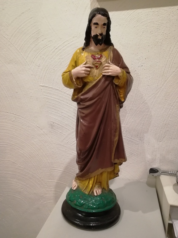 onbekend kunstenaar -- Christus beeld uit gips kopen? Bied vanaf 10!